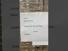 Акции Bitmain S19Kpro 120T Низкая мощность Высокая скорость биткоина Asic Miner