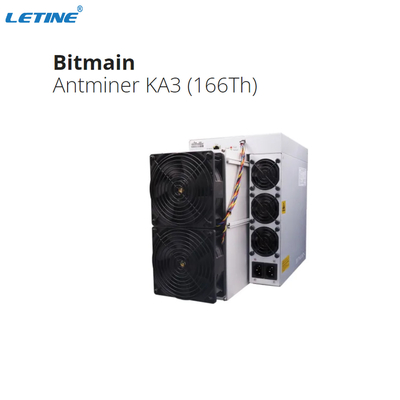 Машина минирования значения горнорабочего Asic монетки горнорабочего KDA Antminer KA3 166Th Kadena муравья Bitmain секретная