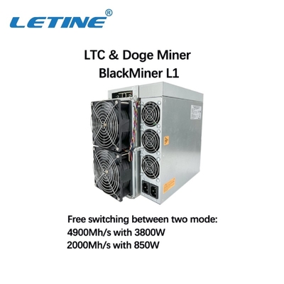 Алгоритм LTC горнорабочего 4900M Scrypt Blackminer L1 высокий Hashrate секретный