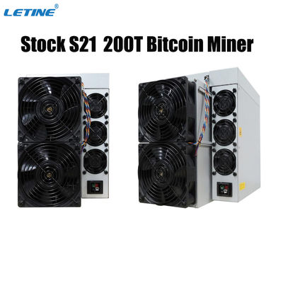 Bitmain Antminer S21 200T BTC Asic Miner 17.5W/J 3550W Биткойн Майнинг Машина
