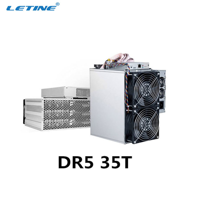Горнорабочий машины минирования Blake256r14 монетки DCR Asic Bitmain Antminer DR5 35T