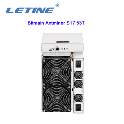 Используемая горнорабочий машины минирования S17 Bitmain Antminer S17 53T 2385W BTC 50T S17+ 73T 76T Asic