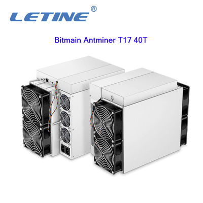 Минирование Bitcoin Bitmain Asic Antminer SHA256 Antminer T17 40T 7nm 2200W BTC 55 W/T