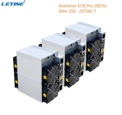 Локальные сети взаимодействуют горнорабочего Bitmain Antminer S19j Pro 96Th 29.5W/T BTC Asic
