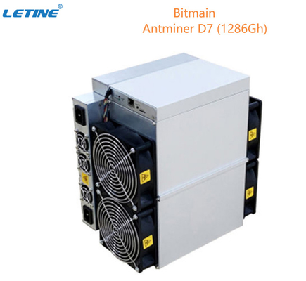 Горнорабочий алгоритма горнорабочего D7 X11 Asic черточки Bitmain Antminer D7 1286Gh