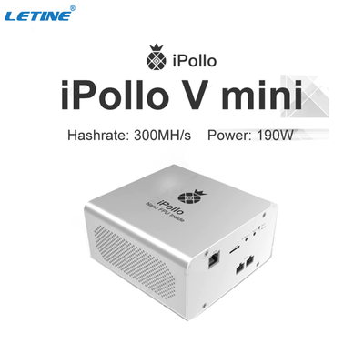 Низкий шум iPollo V1 Mini SE 200Mh/S 116W Алгоритм EtHash ETHW ETC Aisc Miner iPollo V1 Mini SE