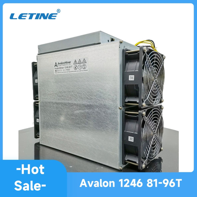 Интерфейс локальных сетей алгоритма горнорабочего SHA 256 Th BTC Aisc Letine Canaan Avalon 1166pro 81