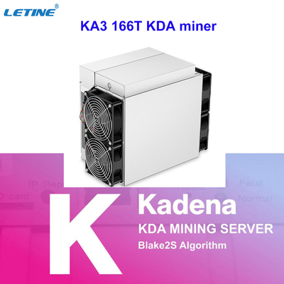 выгода 100USD самой сильной горнорабочего воздушного охлаждения antminer ka3 KDA Blake2S 166Th больше