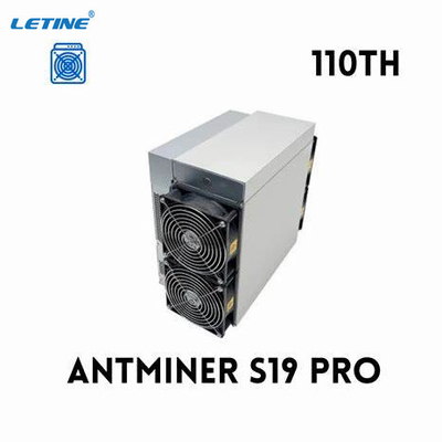 Машина минирования Bitcoin горнорабочего 110 Th/S Bitmain Antminer S19 PRO Sha256 Asic