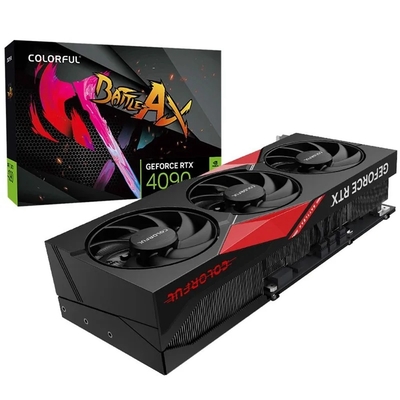 Красочная видеокарта игры видеокарты настольного компьютера RTX 4090 GPU