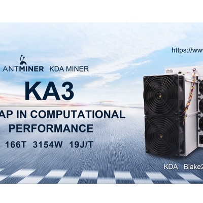 Машина минирования KA3 KA3 166T 3154W Bitmain Asic Antminer KDA 166T LETINE