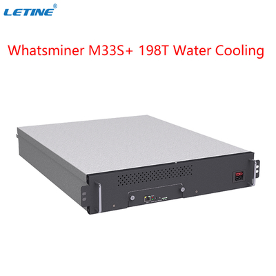 Горнорабочий WhatsMiner M33S+ 198T 6732W/M53 226T водяного охлаждения BTC Asic