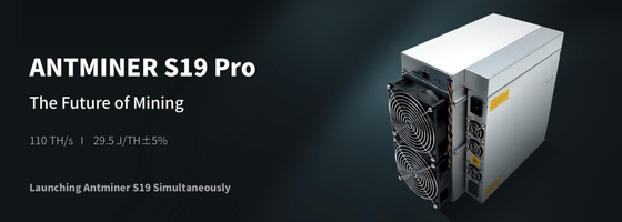 Машина Asic Bitmain Antminer 90T 95T 100T 102T 104T 110T Pro бита Antminer S19j минируя