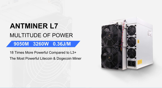DOGE LTC L7 9050M Asic Miner Machine Bitmain Antminer L7 9050M 9300M 9500M
