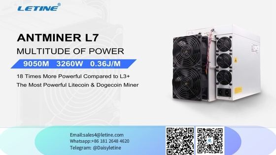 DOGE LTC L7 9050M Asic Miner Machine Bitmain Antminer L7 9050M 9300M 9500M