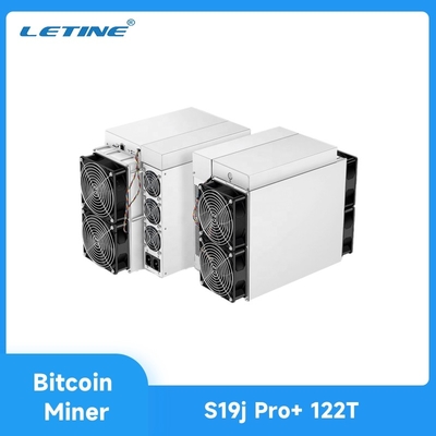 Горнорабочий Asic Bitcoin S19j Pro+ Bitmain Aisc Antminer 122T 3355W BTC/BCH/BSV SHA256