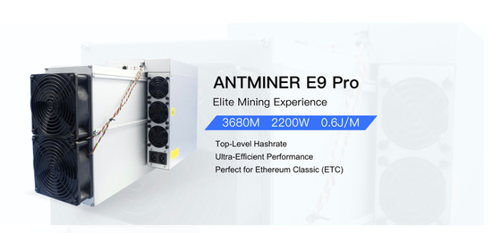 горнорабочий A11 hashrate 2200W E9 Pro ETC Asic Pro 3.68G EtHash 3.68Gh/s 7GB Пре-заказа Ram Antminer E9 высокая Pro