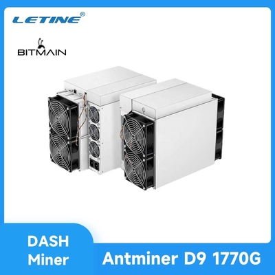 Используемая черточка X11 1770Gh 3148W 75db D7 1234gh Bitmain Antminer D9