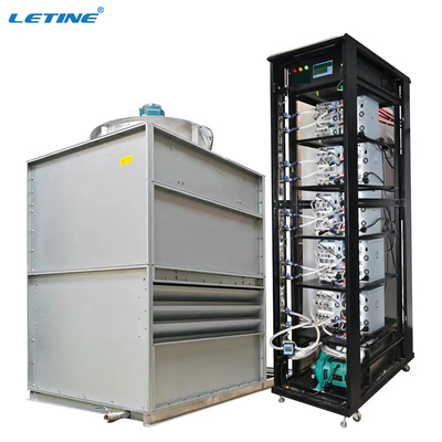Небольшой набор водяного охлаждения горнорабочего Asic контейнера Antminer Whatsminer Bitcoin космоса 10 шкафов гидро охлаждая