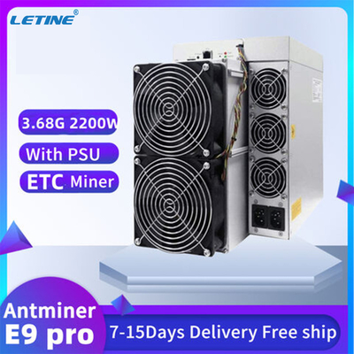 Горнорабочий горнорабочего ETHW секретная Asic Bitmain Asic Antminer E9 Pro 3068M 2200W ETC