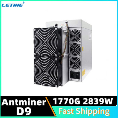 Алгоритм 2839w Bitmain Asic Antminer D9 1770Gh X11 интерфейса локальных сетей
