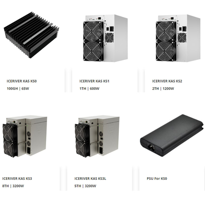 Горнорабочий Antminer KS3 8.3T машины минирования KAS Iceriver KS2 KS0 KS3 3188W Asic