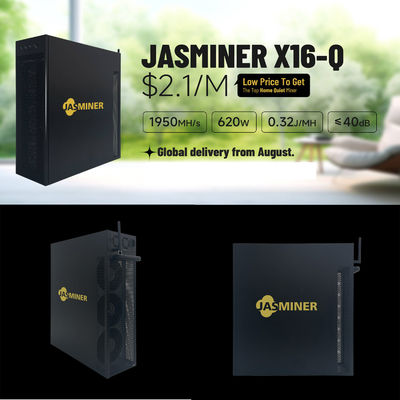 Машина минирования дома Etchash Ethash горнорабочего Jasminer X16-Q 1950M 8GB 620W тихая ETC