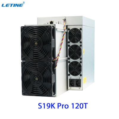 Быстрая доставка Bitmain Asic Antminer S19K Pro 120T 23W Низкое потребление энергии для майнинговой машины Bitcoin