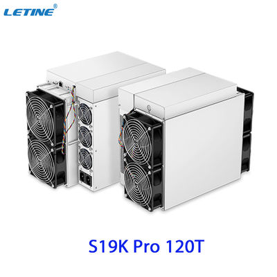 Быстрая доставка Bitmain Asic Antminer S19K Pro 120T 23W Низкое потребление энергии для майнинговой машины Bitcoin