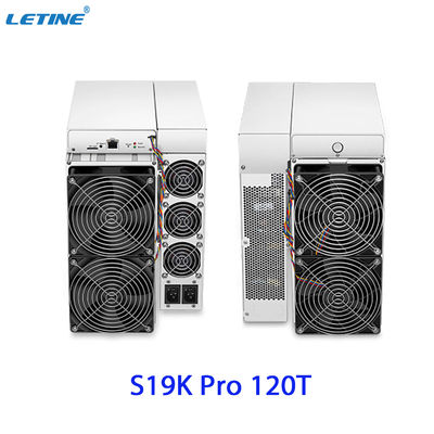 Быстрая доставка Bitmain Asic Antminer S19K Pro 120T 23W Низкое потребление энергии для майнинговой машины Bitcoin