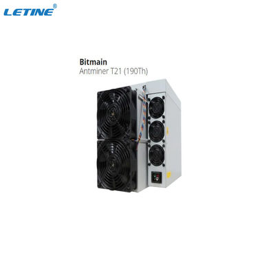 Antminer T21 190Th Биткойн Майнинг Машина SHA-256 Алгоритм