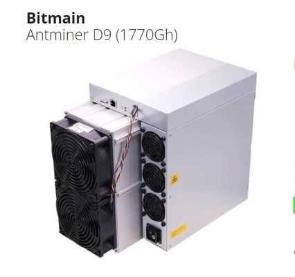 Крипто-добыча Bitmain Antminer D9 1.77 Th/S Ethernet интерфейс с 4 вентиляторами