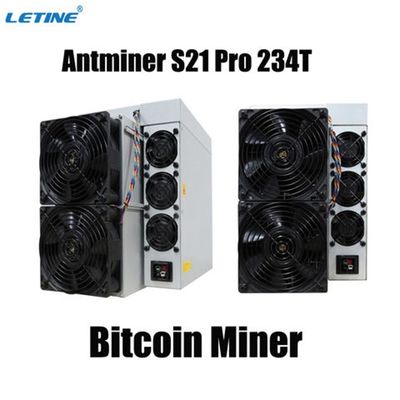 Новый Bitmain Asic Antminer S21 Pro 234T 15J/T Bitcoin Miner S21 200T Майнинг-машина