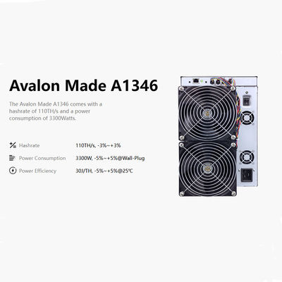 2024 Новый выпуск Canaan Avalon A1566 185Th/S 3420W Для добычи биткойнов Avalonminer A1566 A1466 A1346