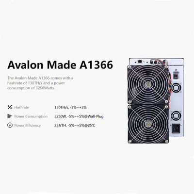 2024 Новый выпуск Canaan Avalon A1566 185Th/S 3420W Для добычи биткойнов Avalonminer A1566 A1466 A1346