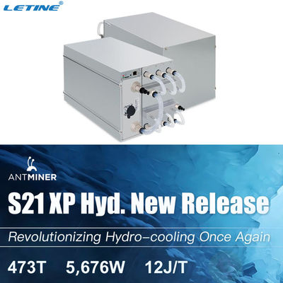 Bitmain Antminer S21XP Hydro Гидроохлаждение Модель 473T Эффективность 12 J/TH S21 XP 270T Биткойн Майнер 300T Погруженный кулин