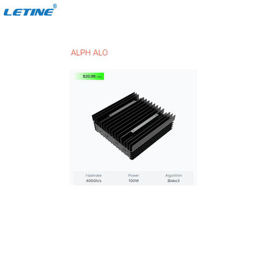 IceRiver Mining ALPH AL0 400Gh/s 100W Blockchain Crypto Asic Miner
