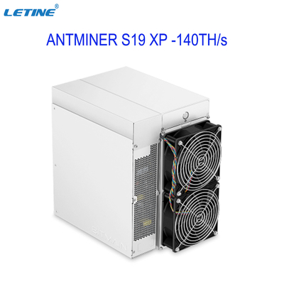 Машина горнорабочего Bitmain Antminer S19XP 140T SHA-256 Algo BTC Antminer S19 XP Asic запаса совершенно новая