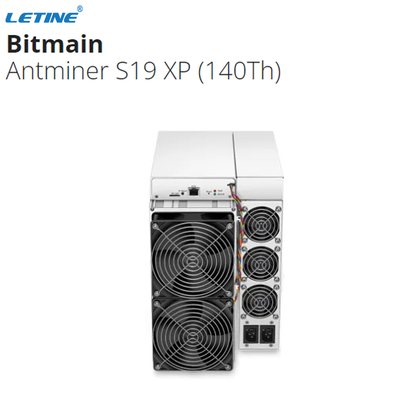 Машина горнорабочего Bitmain Antminer S19XP 140T SHA-256 Algo BTC Antminer S19 XP Asic запаса совершенно новая