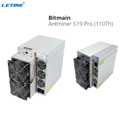 Совершенно новая машина минирования Bitcoin Bitmain Antminer S19Pro 110T S19 Pro 110T S19J Pro 104T 100T 96T Asic
