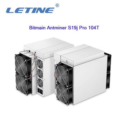 Горнорабочий Bitmain Asic Antminer S19J PRO 104T Sha-256 BTB Aisc Miner3068W Hashrate 104T