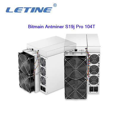 Горнорабочий Bitmain Asic Antminer S19J PRO 104T Sha-256 BTB Aisc Miner3068W Hashrate 104T