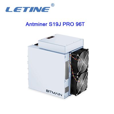 Прибор минирования Bitcoin 110T Bitmain Asic Antminer SHA-256 S19J PRO 96T 2832W S19J PRO 100T 104T S19 PRO