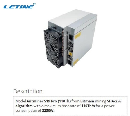 Горнорабочий 3355W цепи блока алгоритма горнорабочего S19j Pro+ 122T SHA 256 Bitcoin горнорабочего Bitmain BTC