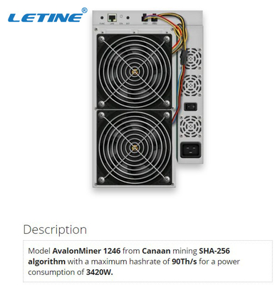 Интерфейс локальных сетей BTC 87T 90T 93T Avalon A1246 85t SHA256 3420W