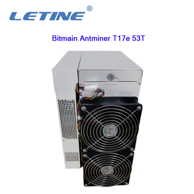 Машина 2915W горнорабочего Bitcoin Bitmain Asic Antminer T17E 53TH/S asic Blockchain минируя