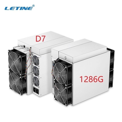 Машина минирования горнорабочего D7 1.286th/S 1183g 1234G Bitmain Antminer D7 1286gh 3148W X11 Asic