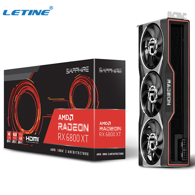 Xt 16Gb 256 видеокарты AMD Radeon Rx 6800 сдержало видеокарты Rx 6900xt 6700xt hashrate 69Mh/s ETH для снаряжения минирования Gpu