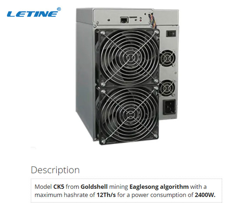 Алгоритм CKB Eaglesong горнорабочего CK5 двенадцатого Goldshell Asic