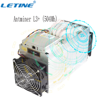 Машина минирования Bitmain Litecoin Dogecoin Asic Antminer L3+ 504mh